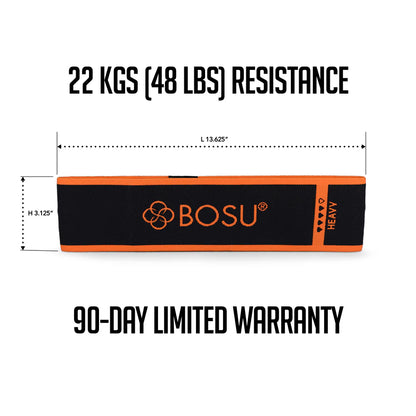 BOSU Fabric Resistance Bands - Fitness Outlet