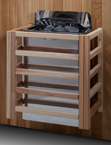 Golden Designs "Osla Edition" 6 Person Traditional Sauna - Canadian Red Cedar Interior and Pacific Premium Clear Cedar Exterior