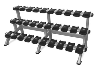 Nautilus Triple Dumbbell Rack (15 Pair)