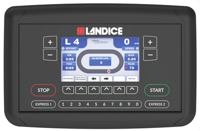 Landice E7 Elliptical with ACHIEVE Console