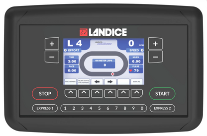 Landice E7 Elliptical with ACHIEVE Console