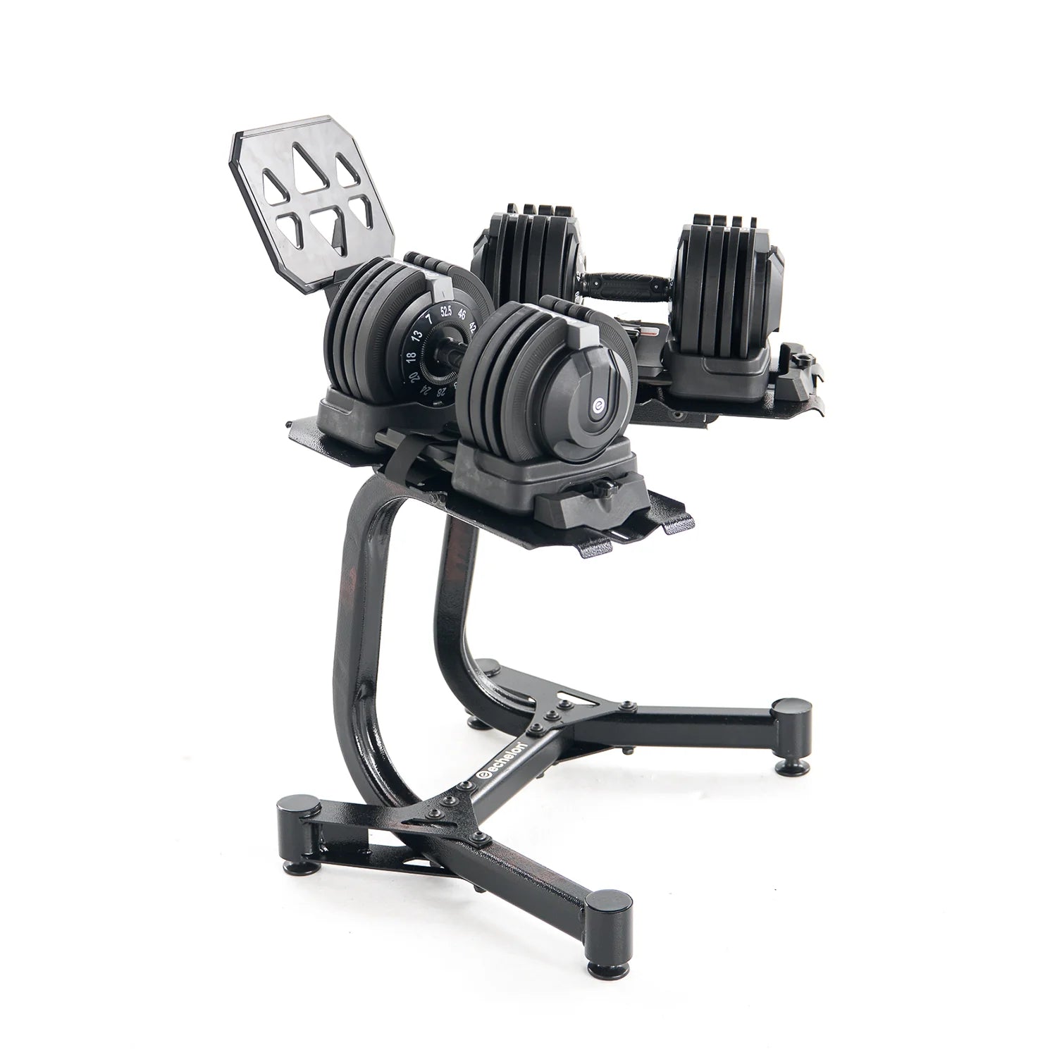 Echelon Strength Adjustable Dumbbells 752 with Stand - Fitness Outlet