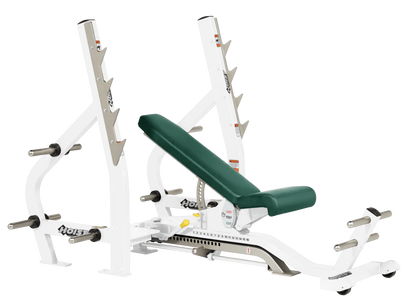 Hoist Fitness CF2179B Commercial (3) Way Flat Incline Decline Bench