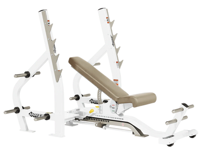 Hoist Fitness CF2179B Commercial (3) Way Flat Incline Decline Bench