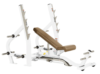 Hoist Fitness CF2179B Commercial (3) Way Flat Incline Decline Bench
