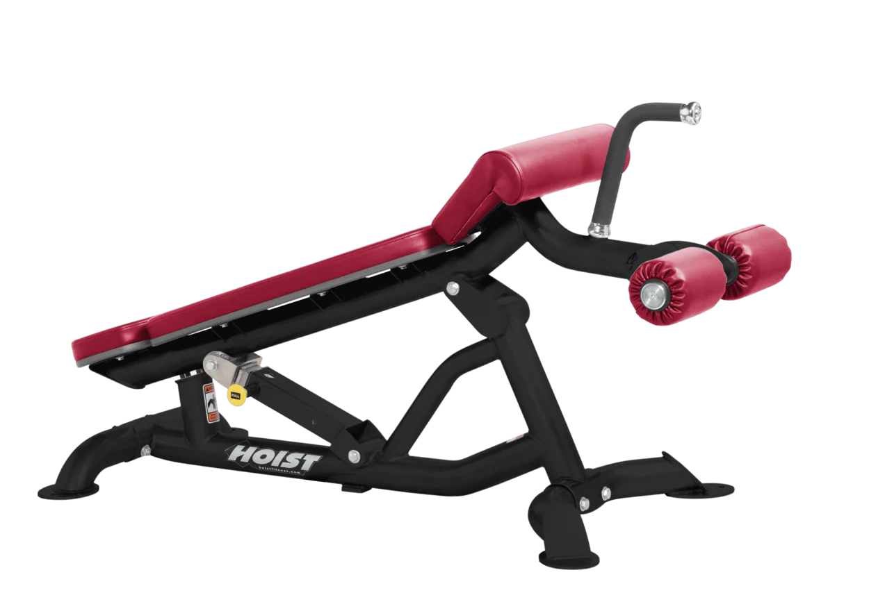 Hoist Fitness CF3162 Commercial Super Adjustable Flat / Decline Bench - Fitness Outlet 