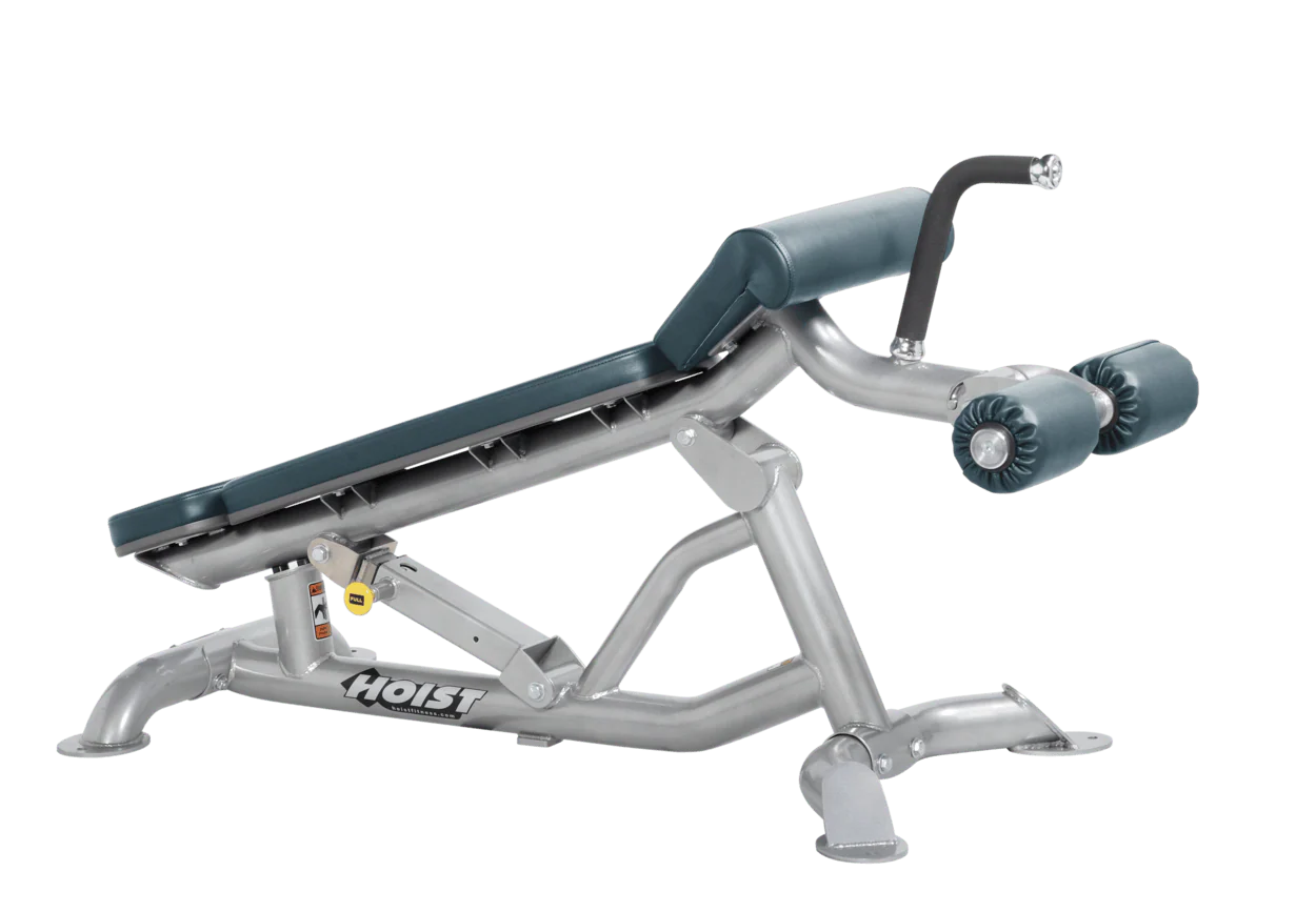 Hoist Fitness CF3162 Commercial Super Adjustable Flat / Decline Bench - Fitness Outlet 