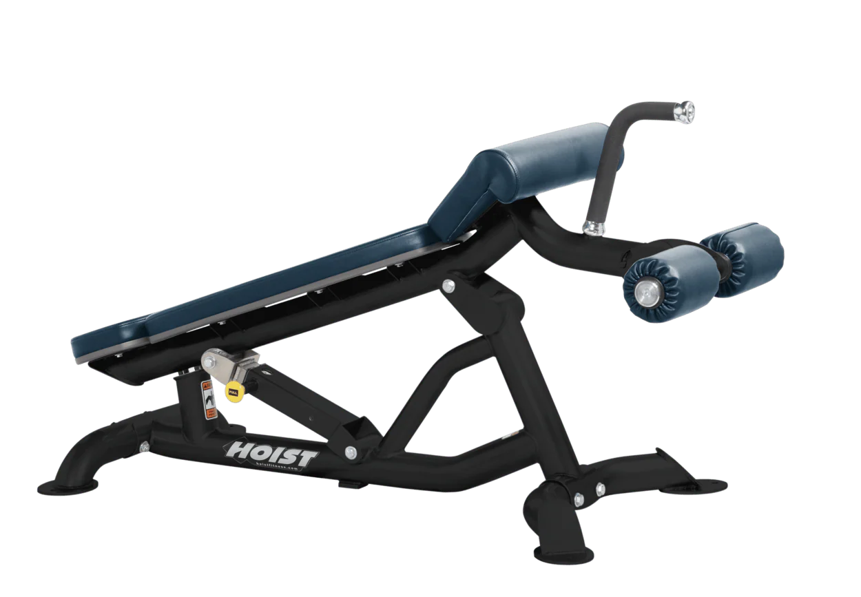 Hoist Fitness CF3162 Commercial Super Adjustable Flat / Decline Bench - Fitness Outlet 
