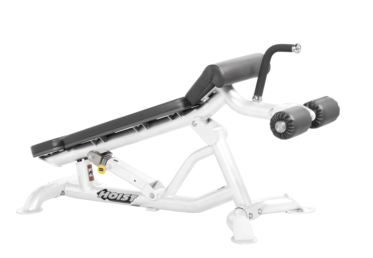 Hoist Fitness CF3162 Commercial Super Adjustable Flat / Decline Bench - Fitness Outlet 