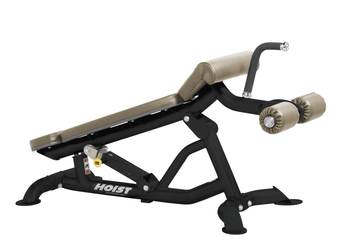 Hoist Fitness CF3162 Commercial Super Adjustable Flat / Decline Bench - Fitness Outlet 