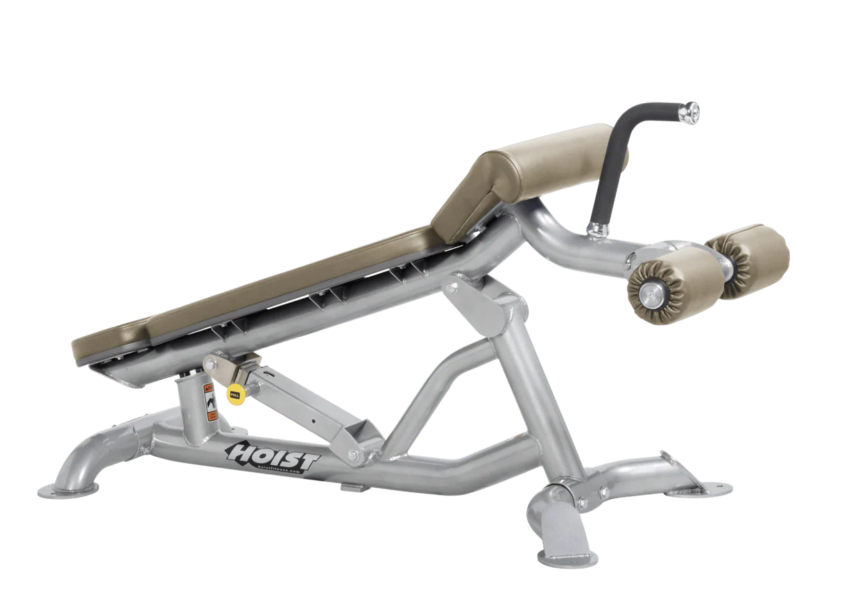 Hoist Fitness CF3162 Commercial Super Adjustable Flat / Decline Bench - Fitness Outlet 