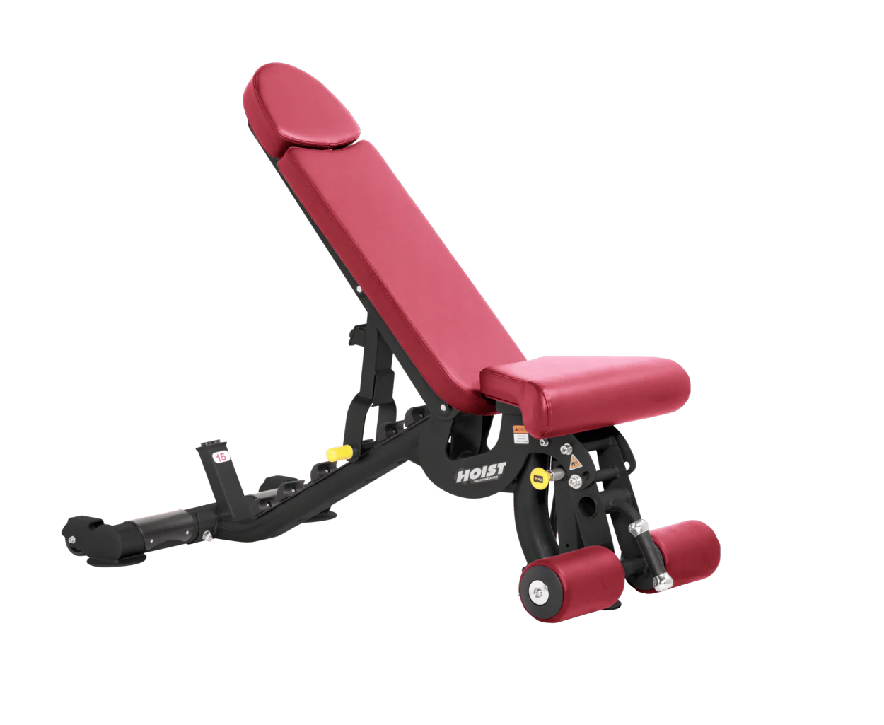 Hoist Fitness CF3165 Commercial Super Flat Incline Decline Bench - Fitness Outlet 