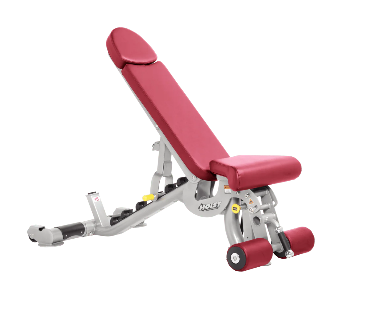 Hoist Fitness CF3165 Commercial Super Flat Incline Decline Bench - Fitness Outlet 