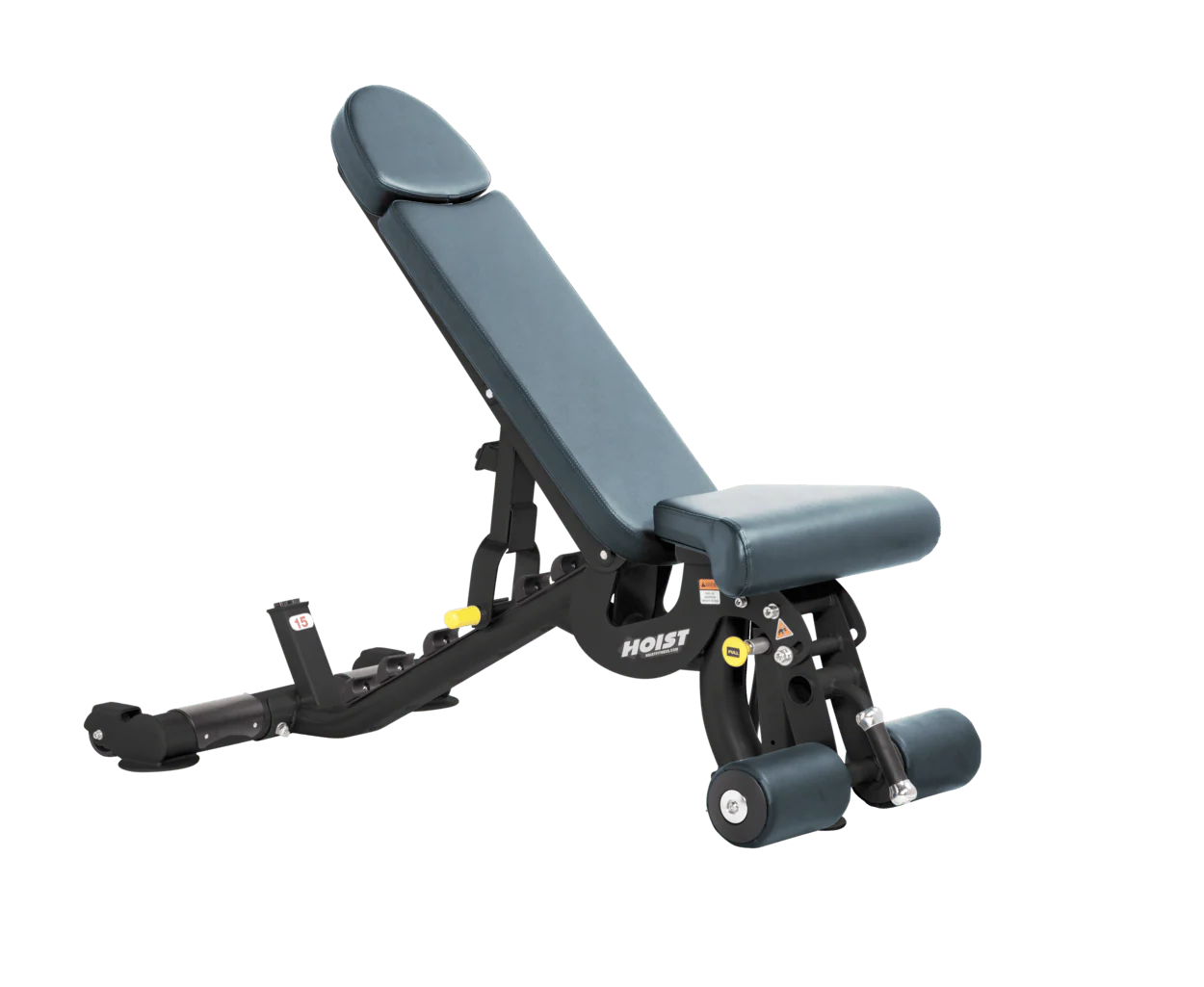 Hoist Fitness CF3165 Commercial Super Flat Incline Decline Bench - Fitness Outlet 