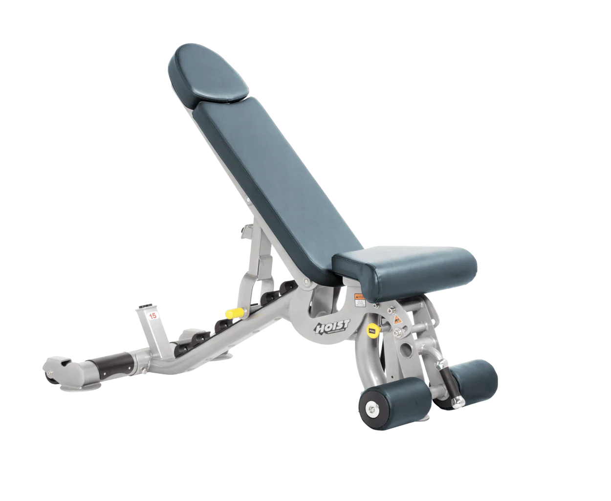 Hoist Fitness CF3165 Commercial Super Flat Incline Decline Bench - Fitness Outlet 