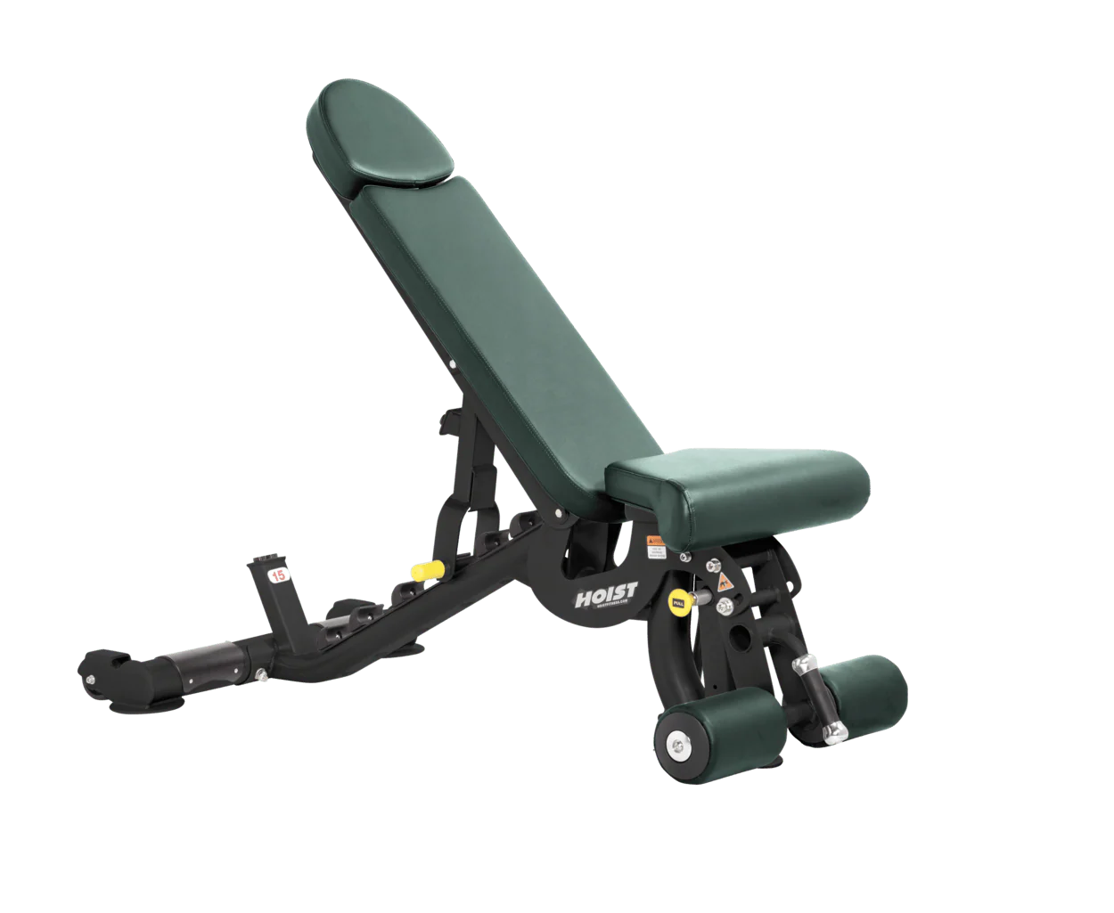 Hoist Fitness CF3165 Commercial Super Flat Incline Decline Bench - Fitness Outlet 