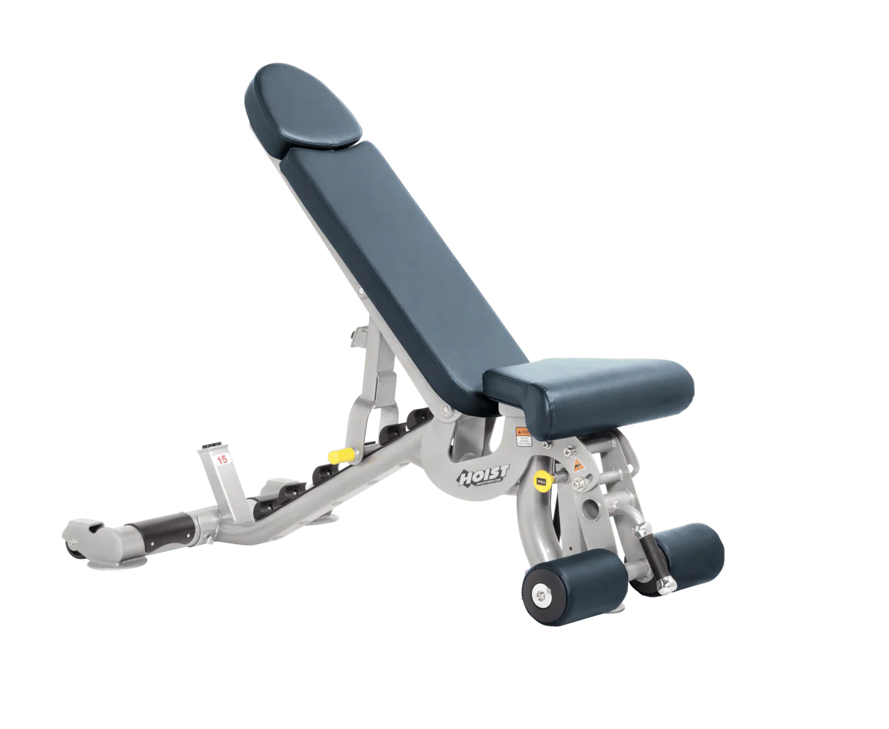 Hoist Fitness CF3165 Commercial Super Flat Incline Decline Bench - Fitness Outlet 