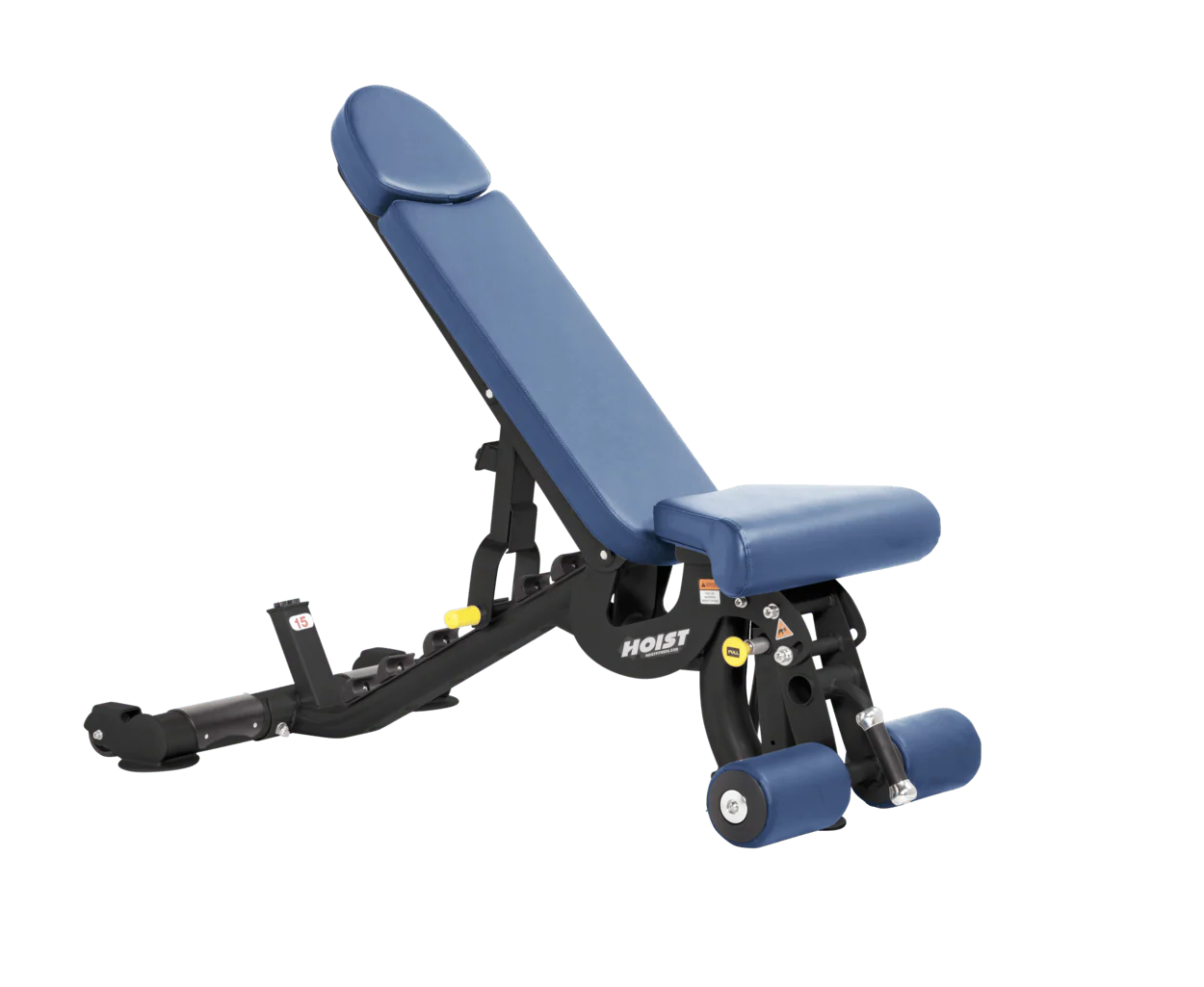 Hoist Fitness CF3165 Commercial Super Flat Incline Decline Bench - Fitness Outlet 