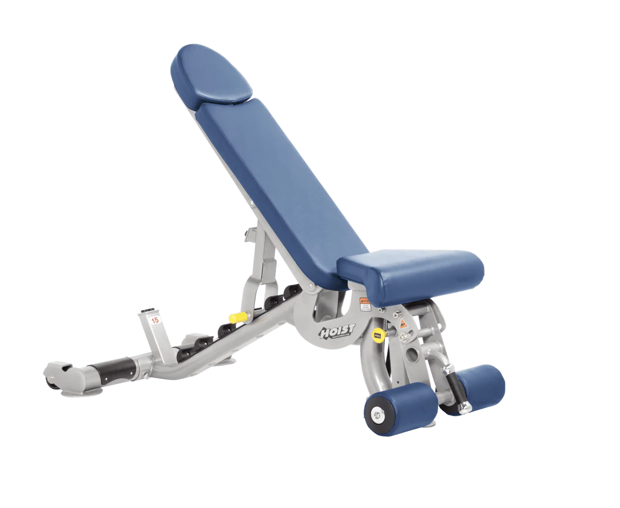 Hoist Fitness CF3165 Commercial Super Flat Incline Decline Bench - Fitness Outlet 