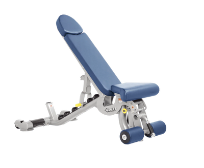 Hoist Fitness CF3165 Commercial Super Flat Incline Decline Bench - Fitness Outlet 