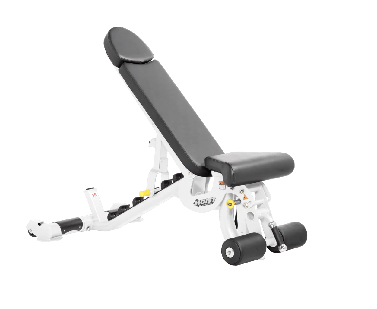 Hoist Fitness CF3165 Commercial Super Flat Incline Decline Bench - Fitness Outlet 