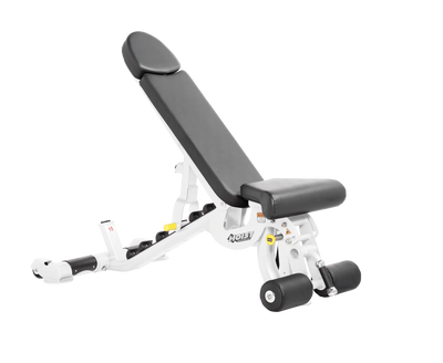 Hoist Fitness CF3165 Commercial Super Flat Incline Decline Bench - Fitness Outlet 