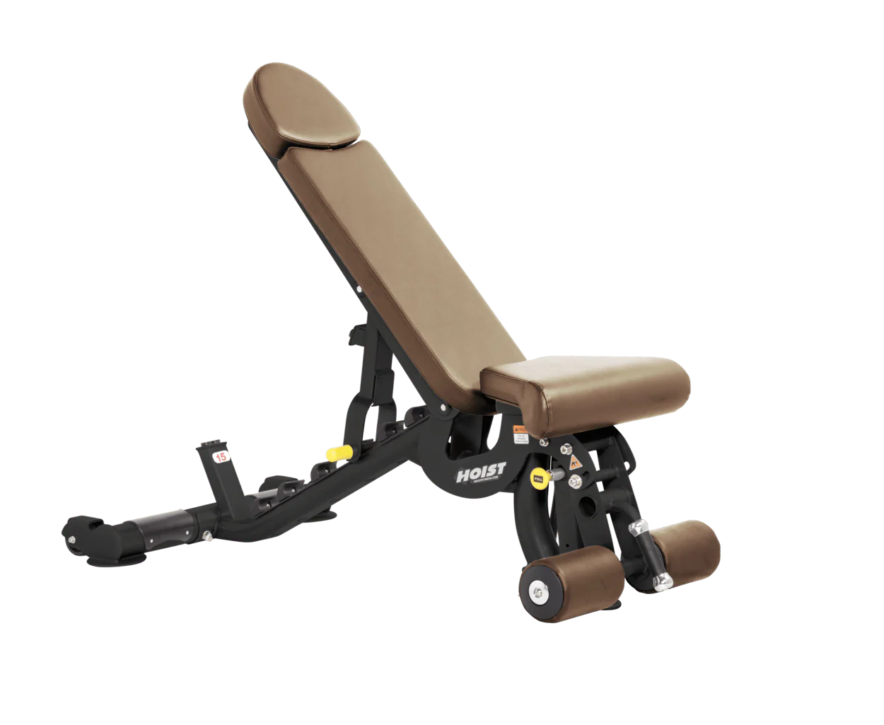 Hoist Fitness CF3165 Commercial Super Flat Incline Decline Bench - Fitness Outlet 