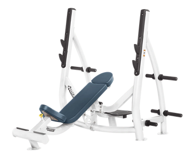 Hoist Fitness CF3172 Commercial Incline Olympic Bench with Storage - Fitness Outlet 