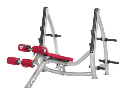 Hoist Fitness CF3177 Commercial Decline Olympic Bench - Fitness Outlet 