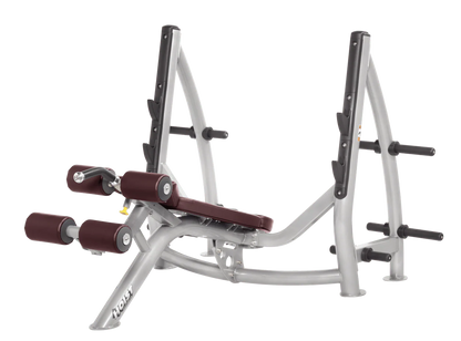 Hoist Fitness CF3177 Commercial Decline Olympic Bench - Fitness Outlet 