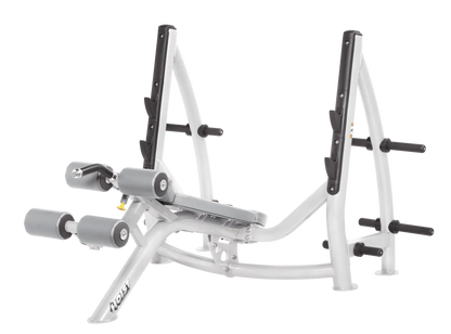 Hoist Fitness CF3177 Commercial Decline Olympic Bench - Fitness Outlet 