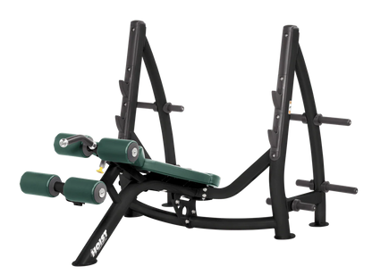 Hoist Fitness CF3177 Commercial Decline Olympic Bench - Fitness Outlet 