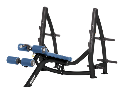 Hoist Fitness CF3177 Commercial Decline Olympic Bench - Fitness Outlet 