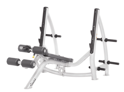 Hoist Fitness CF3177 Commercial Decline Olympic Bench - Fitness Outlet 