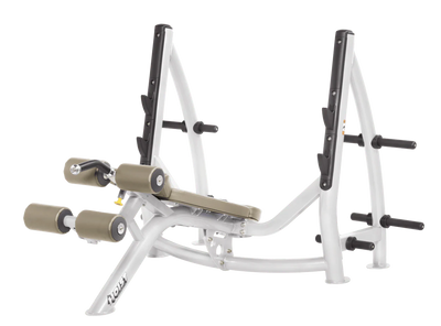 Hoist Fitness CF3177 Commercial Decline Olympic Bench - Fitness Outlet 