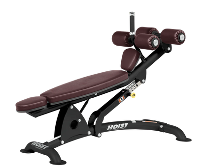 Hoist Fitness CF3264 Commercial Adjustable Decline Ab Bench - Fitness Outlet 