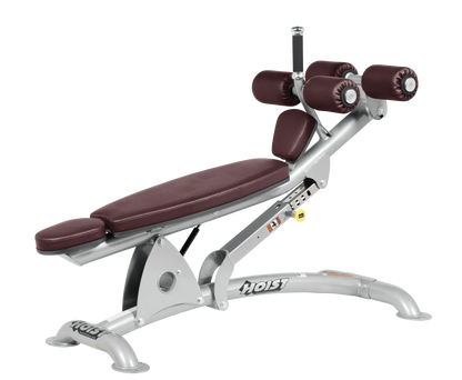 Hoist Fitness CF3264 Commercial Adjustable Decline Ab Bench - Fitness Outlet 