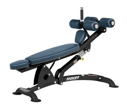 Hoist Fitness CF3264 Commercial Adjustable Decline Ab Bench - Fitness Outlet 
