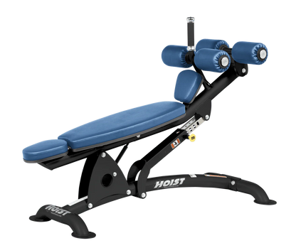 Hoist Fitness CF3264 Commercial Adjustable Decline Ab Bench - Fitness Outlet 