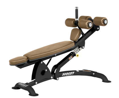Hoist Fitness CF3264 Commercial Adjustable Decline Ab Bench - Fitness Outlet 