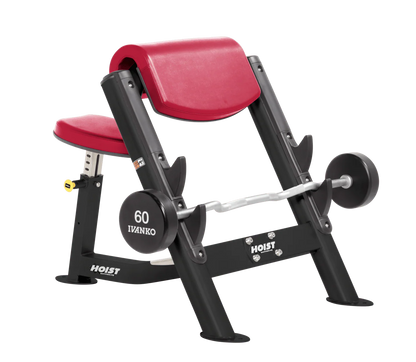 Hoist Fitness CF3550 Commercial Preacher Curl - Fitness Outlet 