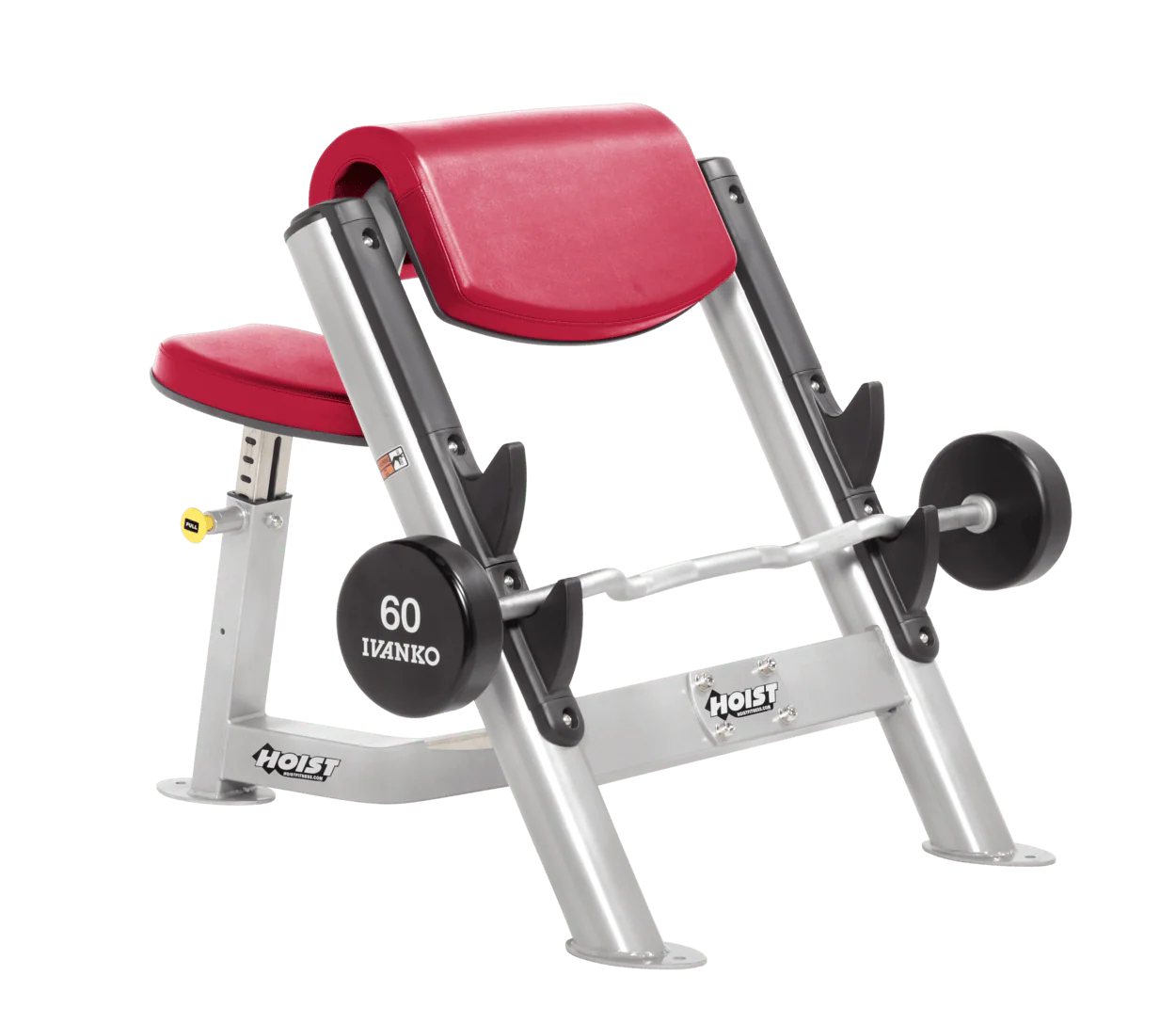 Hoist Fitness CF3550 Commercial Preacher Curl - Fitness Outlet 