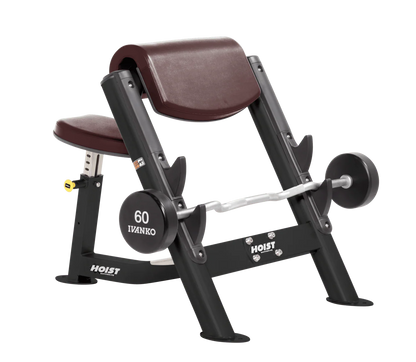 Hoist Fitness CF3550 Commercial Preacher Curl - Fitness Outlet 