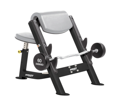 Hoist Fitness CF3550 Commercial Preacher Curl - Fitness Outlet 