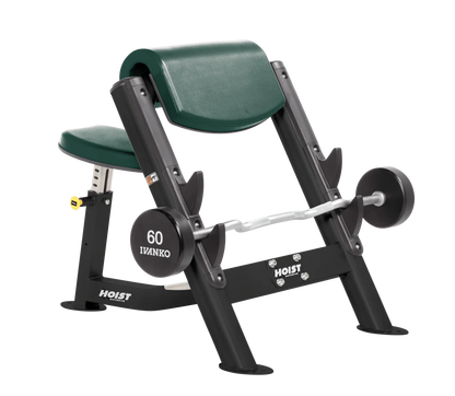 Hoist Fitness CF3550 Commercial Preacher Curl - Fitness Outlet 