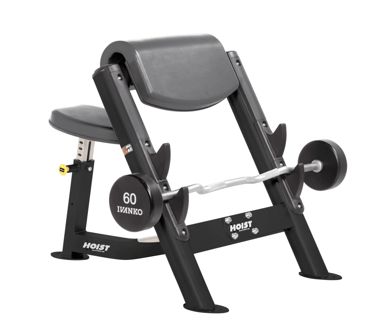 Hoist Fitness CF3550 Commercial Preacher Curl - Fitness Outlet 