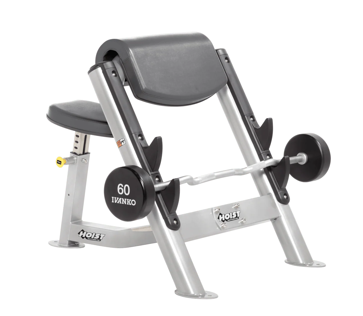 Hoist Fitness CF3550 Commercial Preacher Curl - Fitness Outlet 