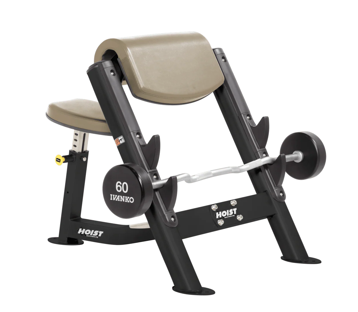 Hoist Fitness CF3550 Commercial Preacher Curl - Fitness Outlet 