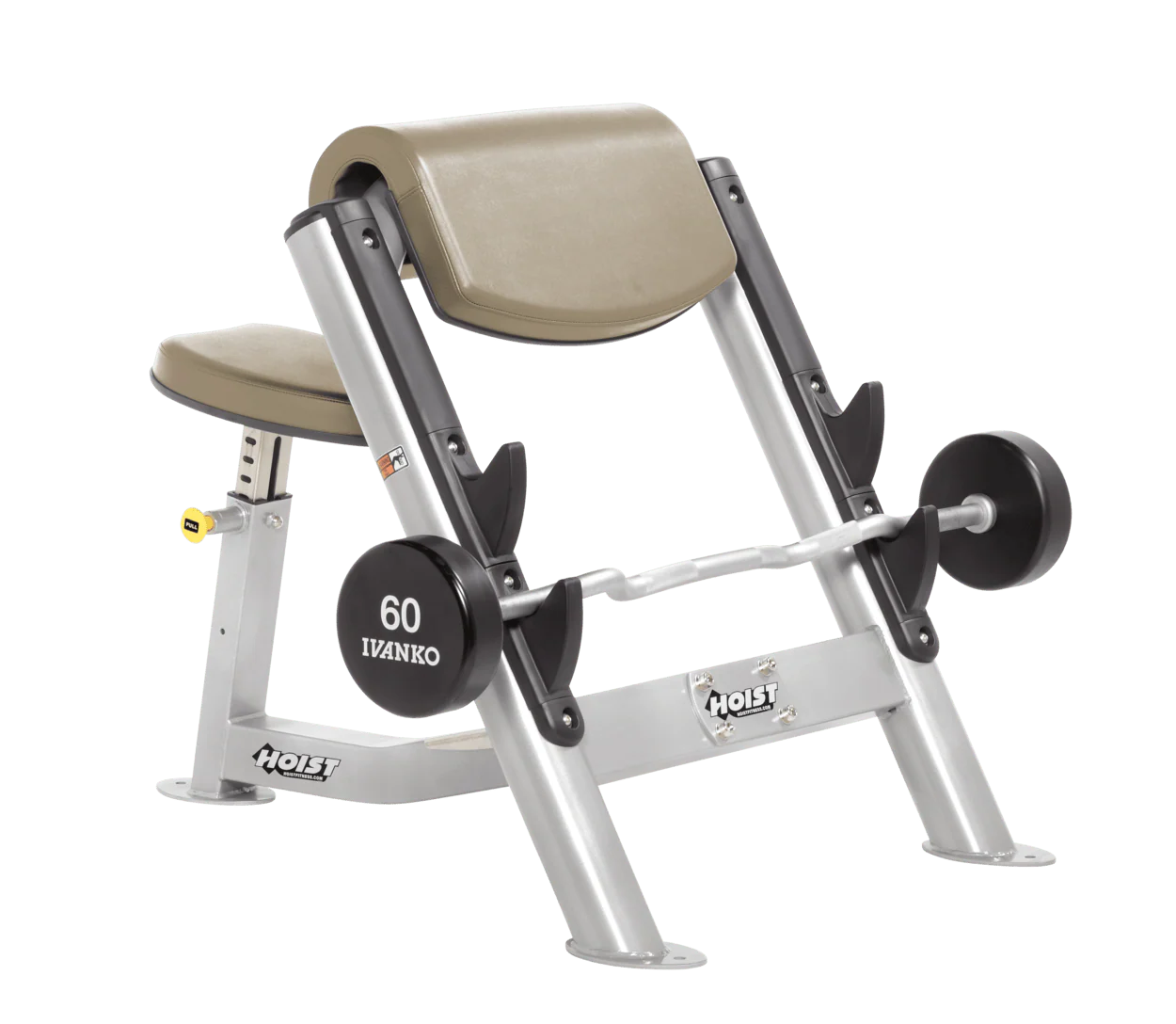 Hoist Fitness CF3550 Commercial Preacher Curl - Fitness Outlet 