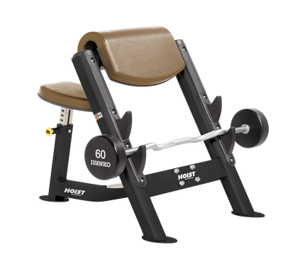 Hoist Fitness CF3550 Commercial Preacher Curl - Fitness Outlet 